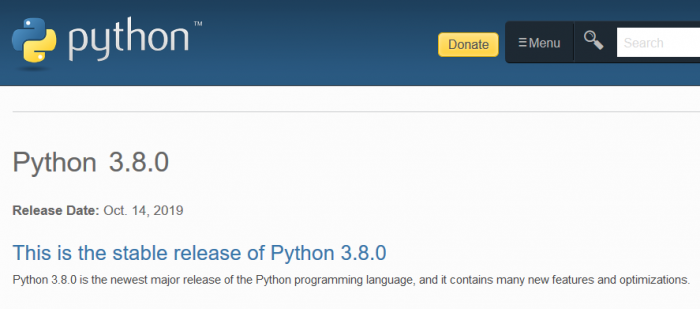 Python 3.8 ѷ л°汾ĺʱ