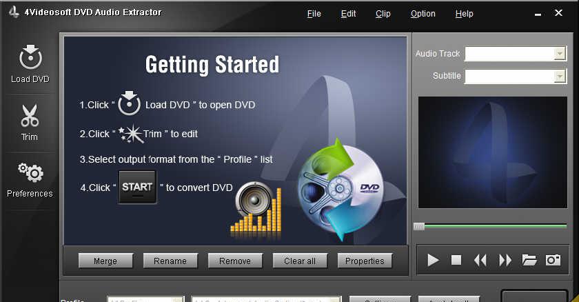 4Videosoft DVD Audio Extractor v3.3.30 ƽ