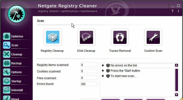 NETGATE Registry Cleaner v7.0.805 注册版 | 注册表清理工具