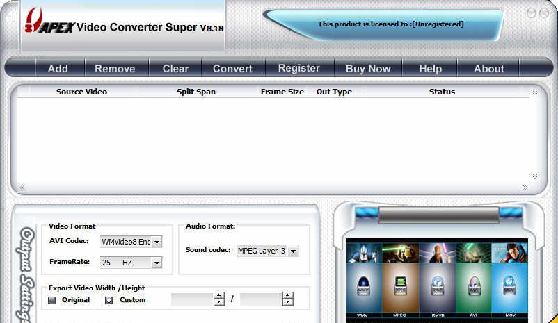 Apex Video Converter Super v8.18 ƽ(Crack)
