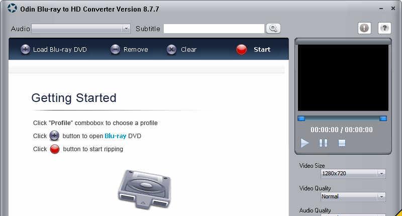 Odin Blu-ray to HD Converter v8.7.7 ע(Regged)