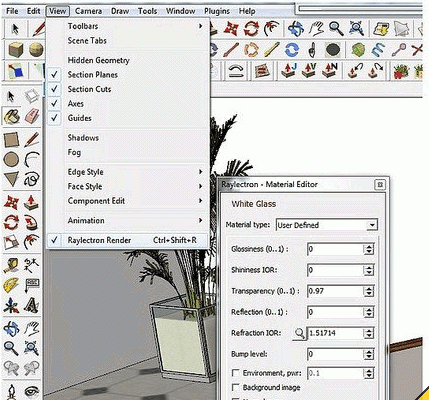 Raylectron for Sketchup