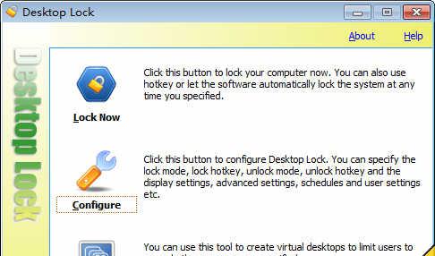 desktop lock