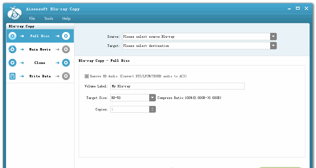 Aiseesoft Blu-ray Copy v7.0.18 ƽ | ̿ƹ