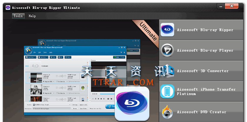 Aiseesoft Blu-ray Ripper Ultimate v7.2.16.12348 ƽ