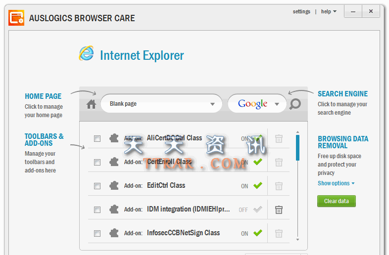 Auslogics Browser Care v2.0.1.0 Ѱ | 