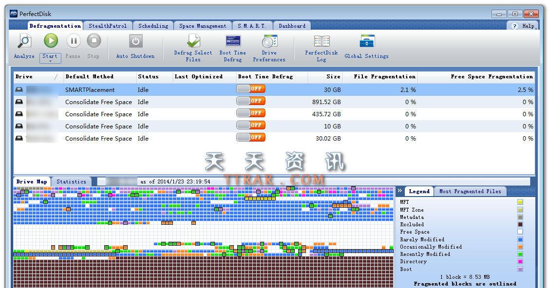 Raxco PerfectDisk Professional v13.0 Build 821 ر | ӲƬ