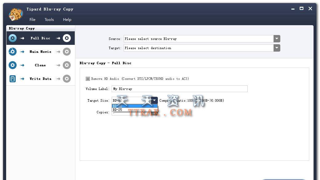 Tipard Blu-ray Copy v7.1.20 ƽ | ̸ƿ