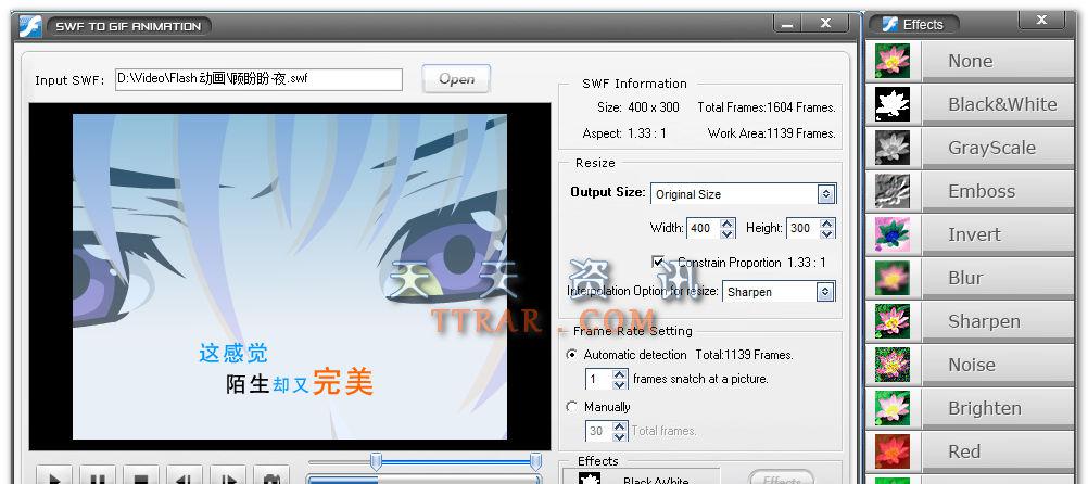 Watermark Software SWF to GIF v4.1 ע | FlashתGIF