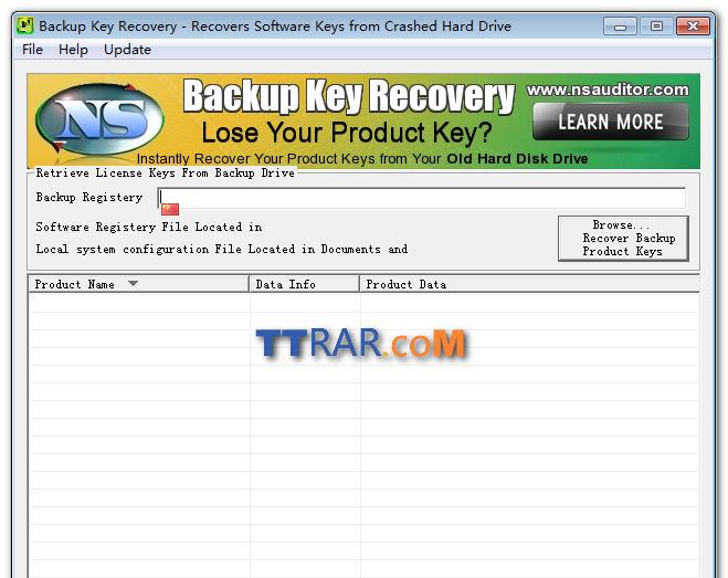Nsasoft Backup Key Recovery v2.1.3 ƽ