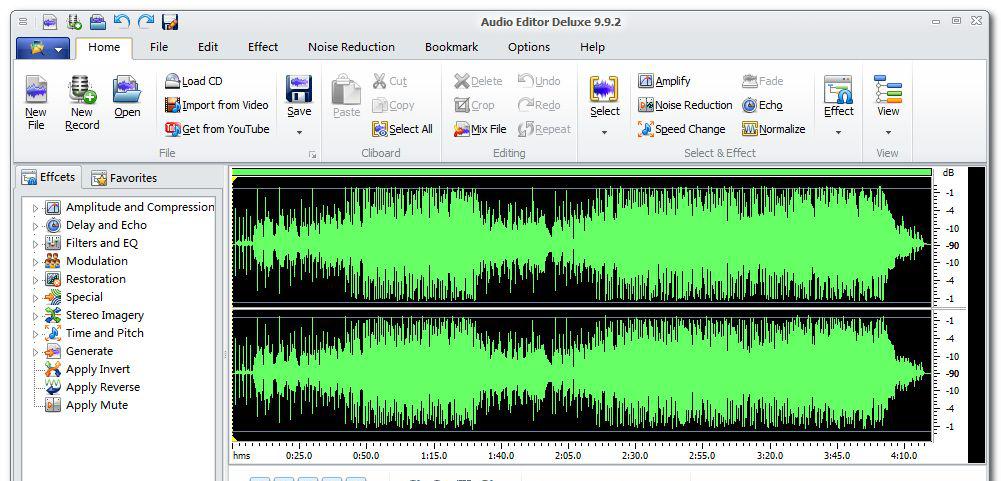 Audio Editor Deluxe 2014 Portable