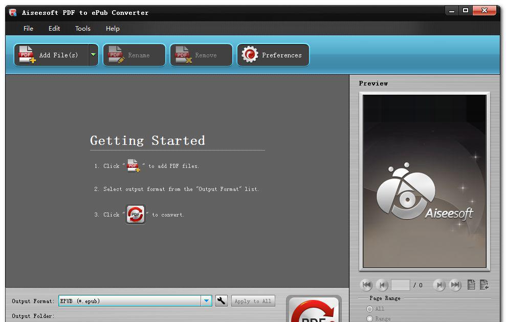 Aiseesoft PDF to ePub Converter v3.2.18 ƽ | PDFתePub