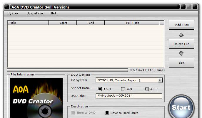 AoA DVD Creator v2.6.2 ƽ | DVD