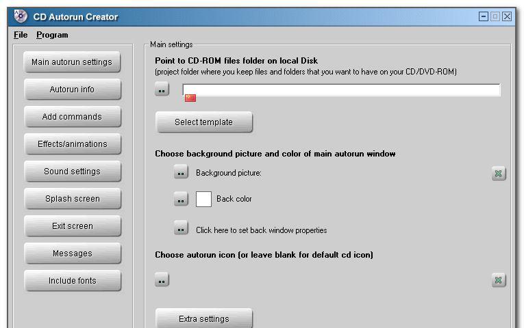 CD Autorun Creator v7.9.3 ƽ | Զ