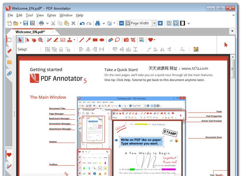 PDF Annotator Portable v5.0.0.504 ļɫЯƽ