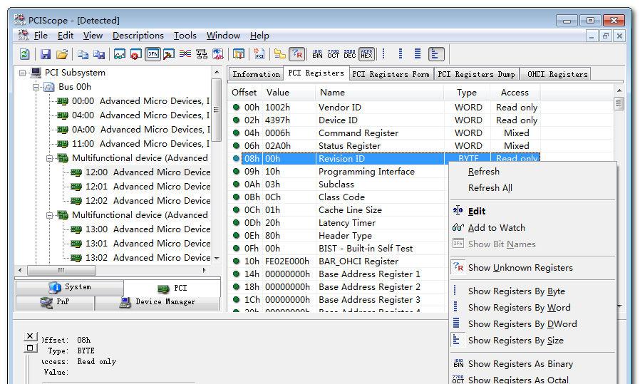 APSoft PCIScope v4.00.010 ע | PCI༭ϵͳ