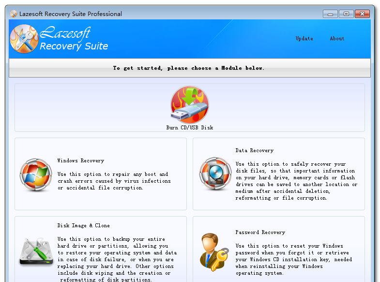 Lazesoft Recovery Suite Professional Edition v3.5.1 רҵע