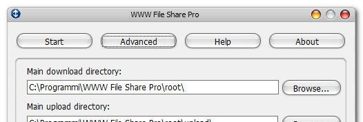 WWW File Share Pro Portable v7.0 ļɫЯ