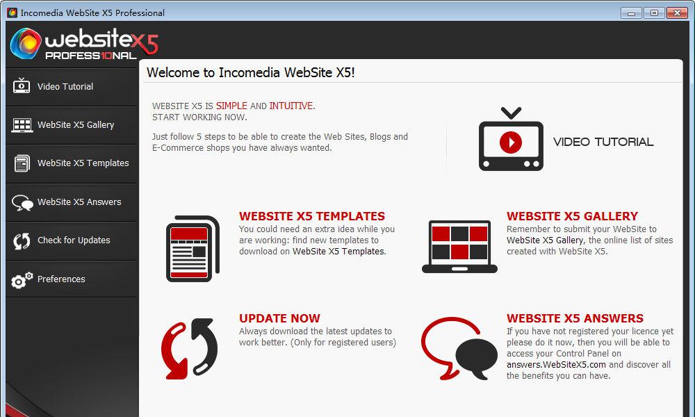 Incomedia WebSite X5 Professional v11.0.5.24 רҵע