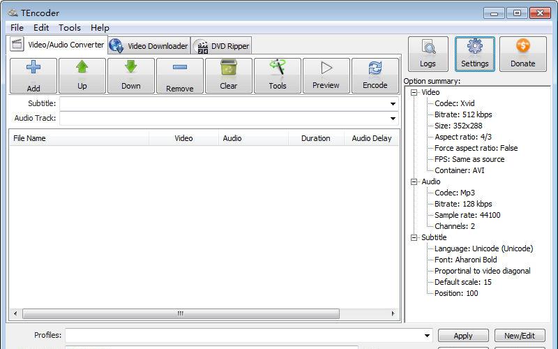 TEncoder Video Converter v4.4 | ѺõƵƵת