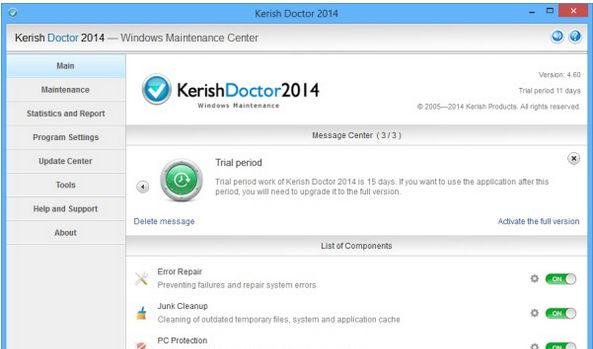 Kerish Doctor 2014 v4.60 ע | ϵͳŻ޸ҽ