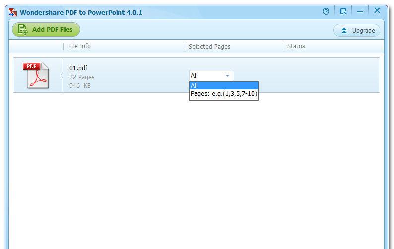 Wondershare PDF to PowerPoint v4.0.1.1 ر_PDFתPPT