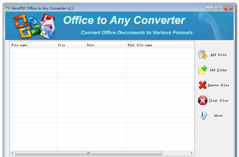 VeryPDF Office To Any Converter v2.1 ע | 칫ĵת