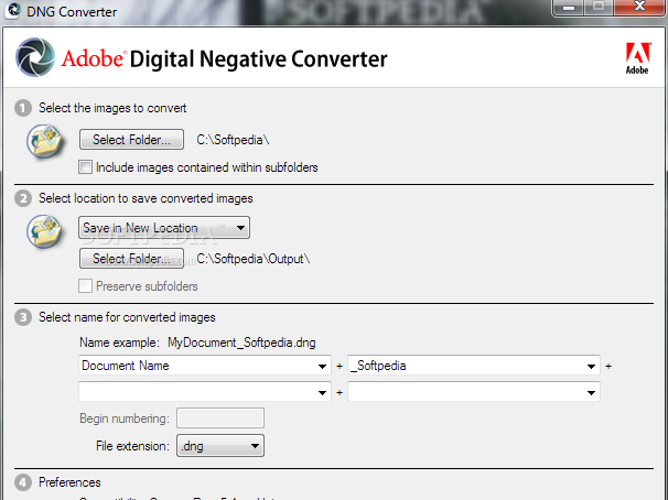 ƬתΪDNGʽ Adobe DNG Converter V8.4.5 ٷ