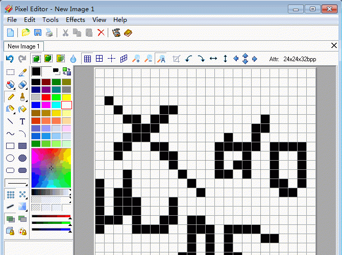 Pixel Editor V2.33 ɫ