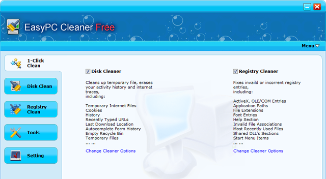 EasyPC Cleaner Free V1.60 ٷ