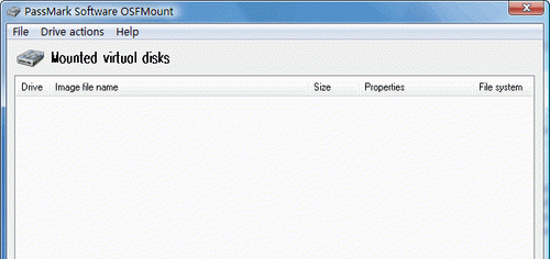 PassMark OSFMount 32Bit V1.5.1015 ٷ