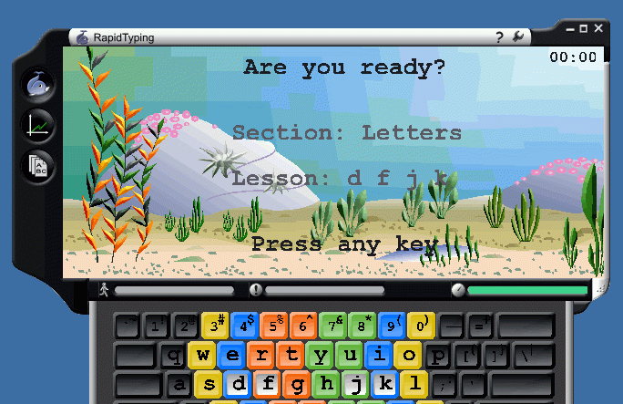 רҵϰ|RapidTyping Typing Tutor ɫ V5.0.85.48 ٷ