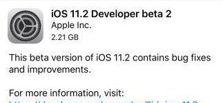 ios11.2 beta2