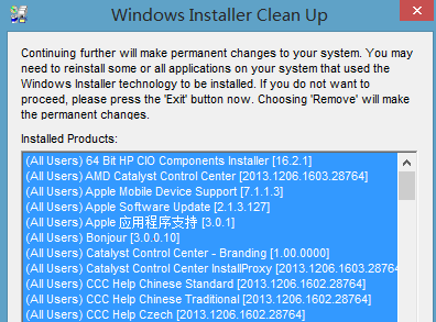 windows install clean up