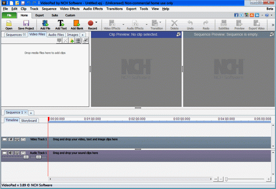 NCH VideoPad Video Editor Pro Portable