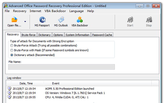 advanced office password recovery pro