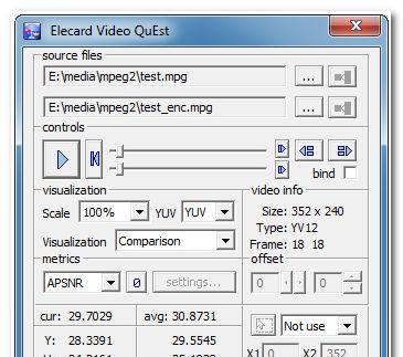 Elecard Video Quality Estimator Portable