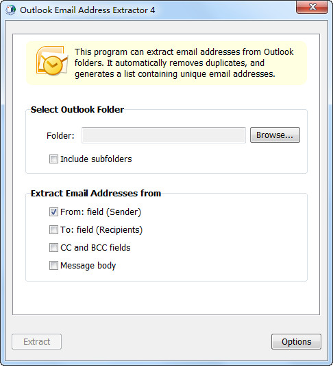 Outlook Email Address Extractor[ַȡ]
