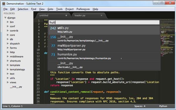 sublime text 3İ