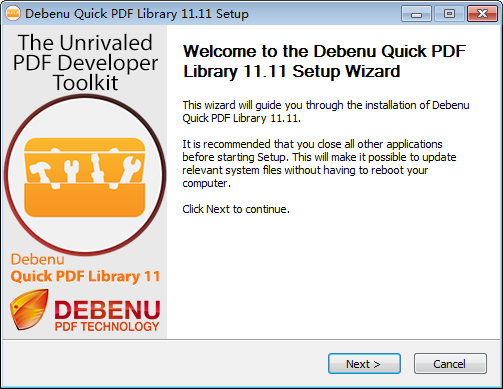 Debenu Quick PDF Library