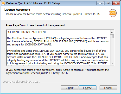 Debenu Quick PDF Library