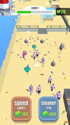 沙滩清洁工小游戏苹果ios